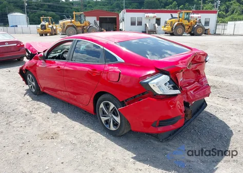 2019 Honda Civic Lx from USA, damaged, VIN 2HGFC2F61KH567603